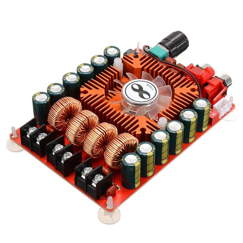 BTL220W аудио усилители доска TDA7498E 160W+ 160W 2 канальный цифровой аудио аккустическая система для Мощность модуль усилителя DC 15 е-байка 36В
