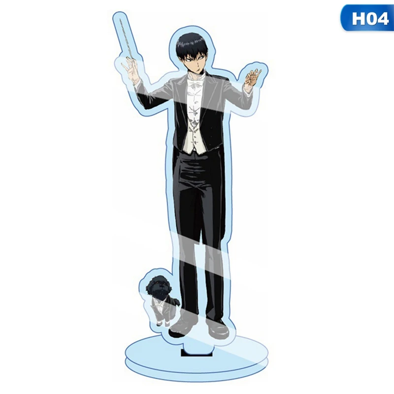

Anime Haikyuu Hinata Kageyama Tsukishima Sugawara Family Acrylic Stand Figure Desk Stand Figure Toy Collection Decor Gifts