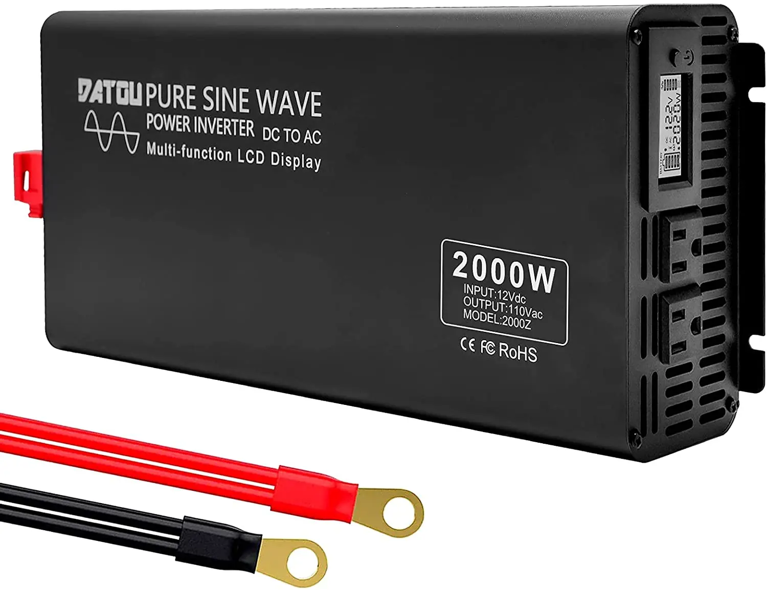 Инвертор мощности DATOUBOSS 2000 Вт пиковый инвертор немодулированного