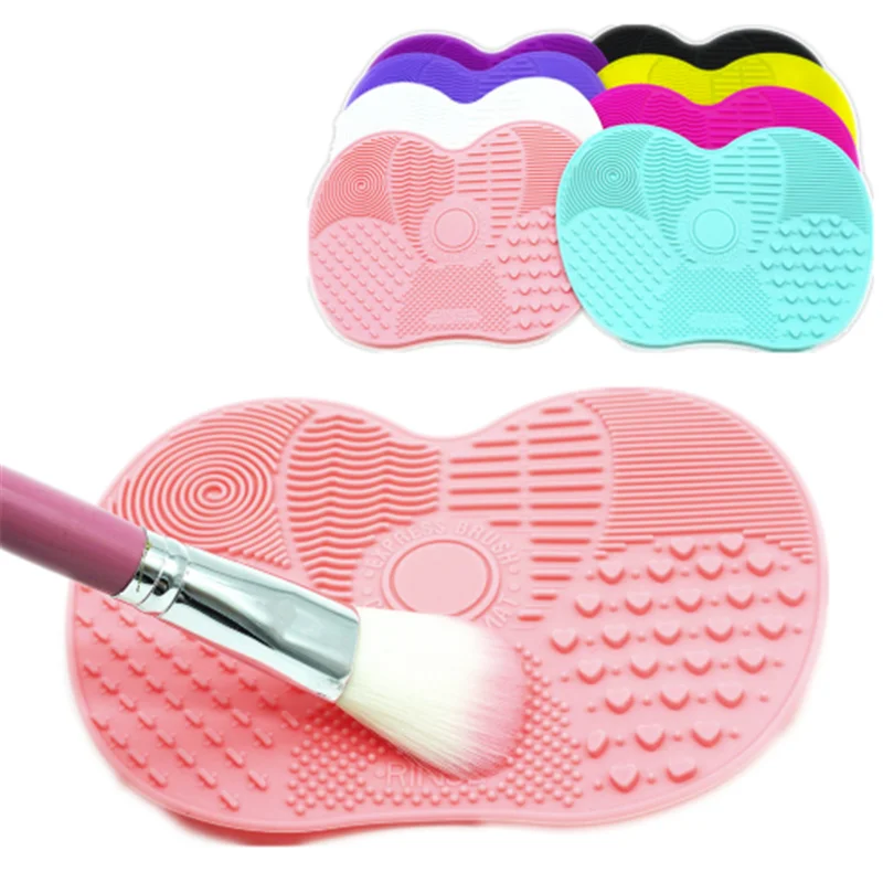 

Newest Silicone brush cleaner Cosmetic Make Up Washing Brush Gel Cleaning Mat Foundation Makeup Brush Cleaner Pad Scrubbe Board