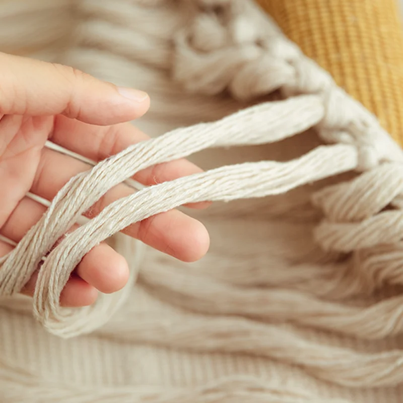 Висячие в стиле бохо гобелен винтажная ткань украшение макраме ватт-час коробка