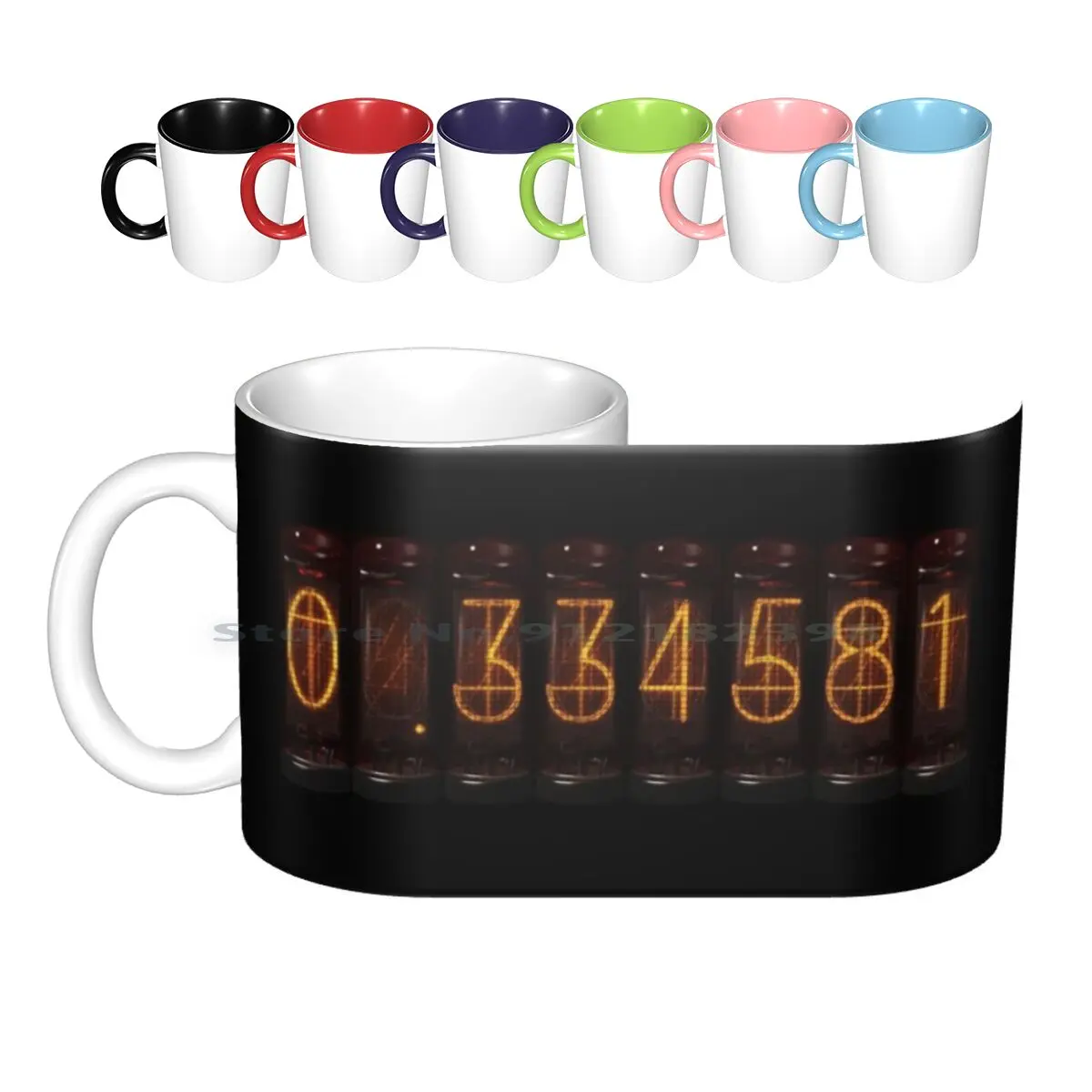 

Distant Valhalla Ceramic Mugs Coffee Cups Milk Tea Mug Steins Gate Creative Trending Vintage Gift Bottle Cup