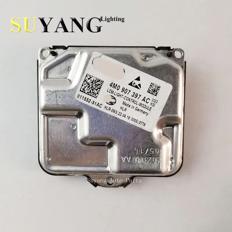 4M0907397AC оригинальный б/у светодиодный модуль управления освещением LCM части 4M0 907 397 AC для A4 B9 A5 Q7 балласт