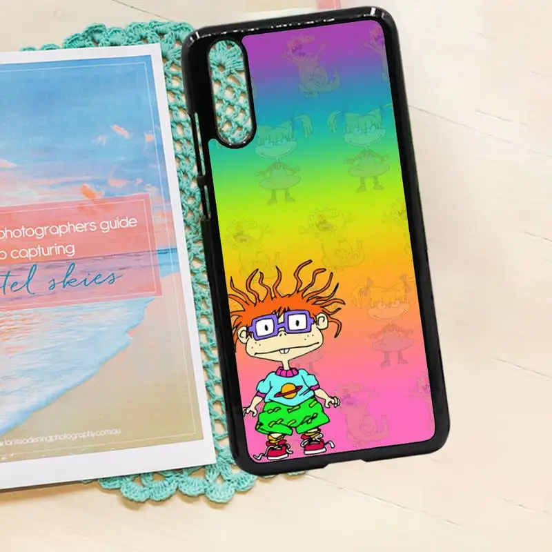 

Rugrat lovely cartoon high quality Phone Case PC for iPhone 11 12 pro XS MAX 8 7 6 6S Plus X 5S SE 2020 XR