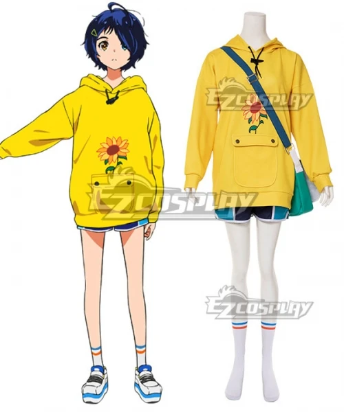 

Костюм косплея чудо-яйцо из оригинального пиджака с капюшоном и сумочкой