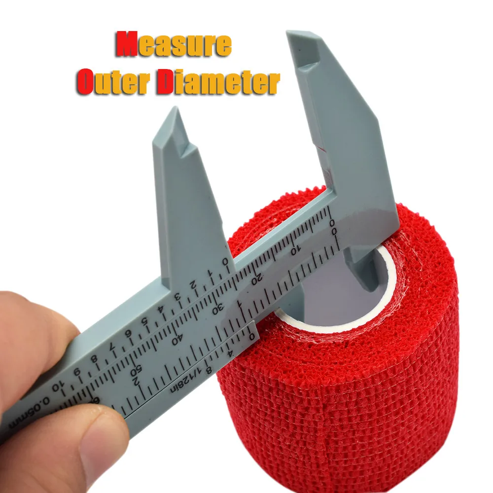 Портативный пластиковый штангенциркуль для бровей 150 мм 1 шт. измерительный