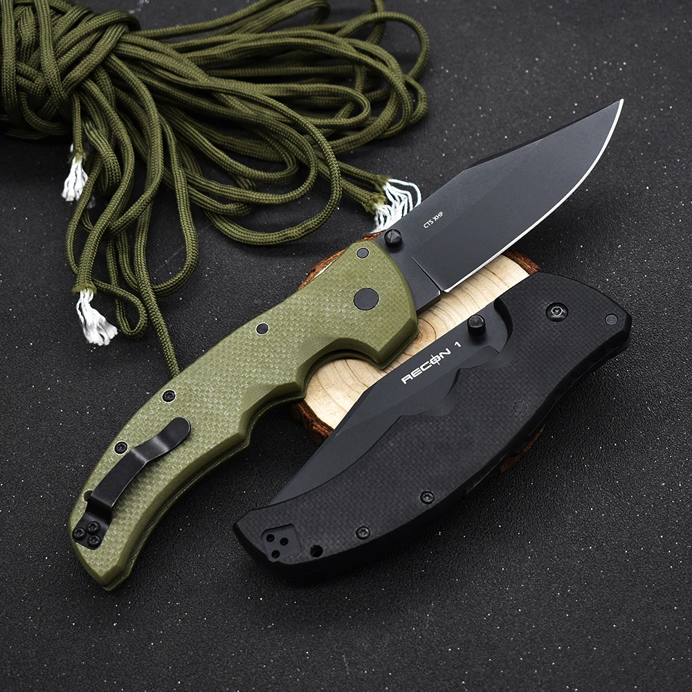 New Product RECON 1 S35VN Steel G10 Handle Outdoor Sharp Tactical Camping Hunting Self-Defense Pocket Kitchen Folding Knife EDC |