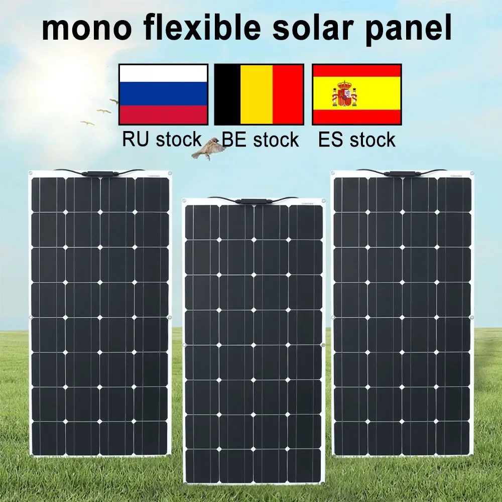 Панель солнечных батарей горячая Распродажа Высокая efficiengcy Гибкая солнечная