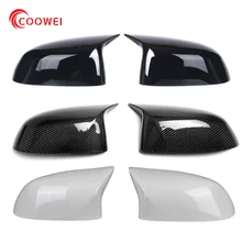 2014-2020 1 Pair Replacement Carbon Mirror Cover For Bmw X5 G05 X6 G06 X3 G01 X4 G02 ABS Mirror Cover X5 F15 X6 F16 X3 F25 F26