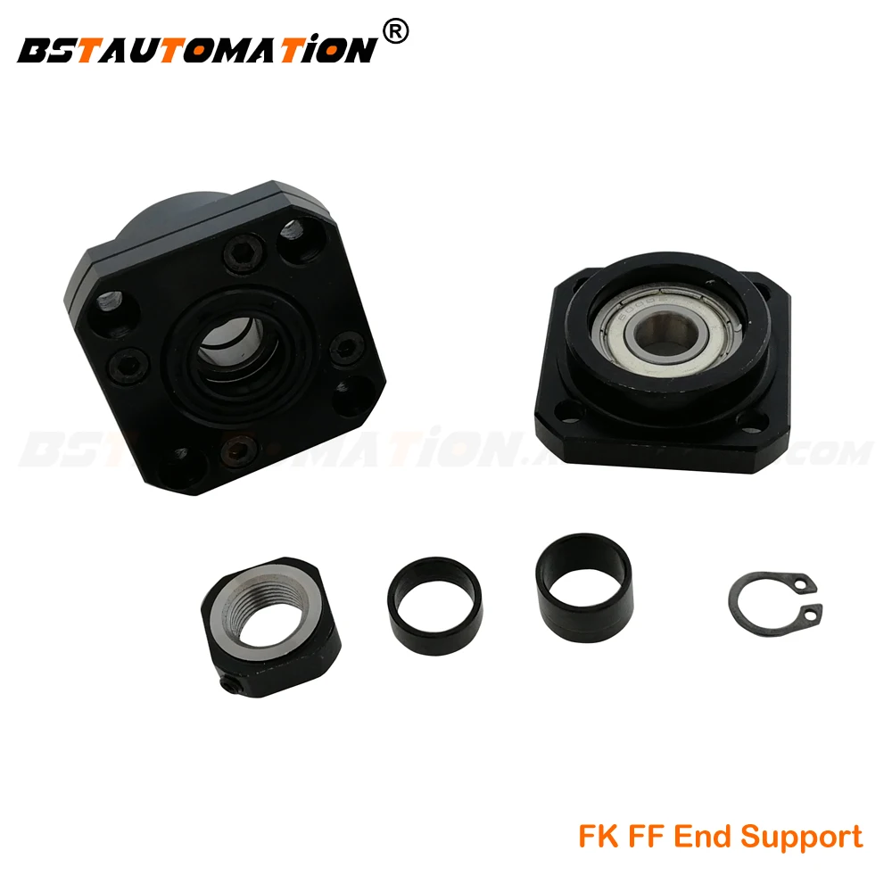 Шариковая винтовая пара концевой Поддержка FK10 FF10 FK12 FF12 FK15 FF15 FK20 FF20 подшипник блок