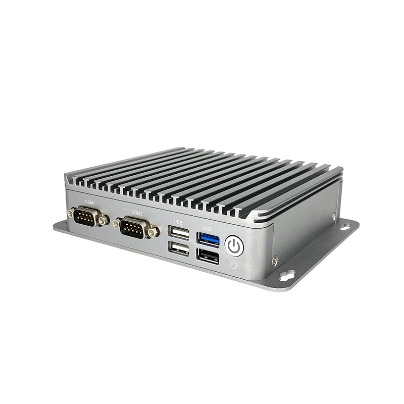 

Fanless tablet computer win7 8 10 linux intel nuc mini pc embedded desktop box pc 4K 4LANS for windows 10