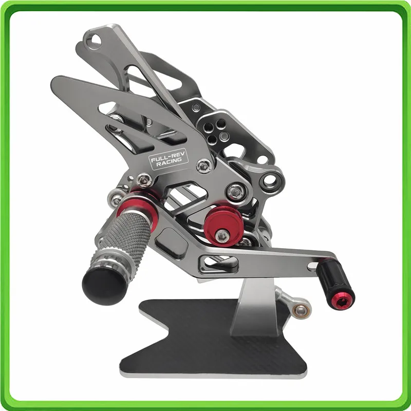 

Регулируемые задние комплекты, задние комплекты, подставки для ног, педали для Yamaha YZF-R25 & YZF-R3 2013 2014 2015 2016 2017 2018 2019 2020, серый