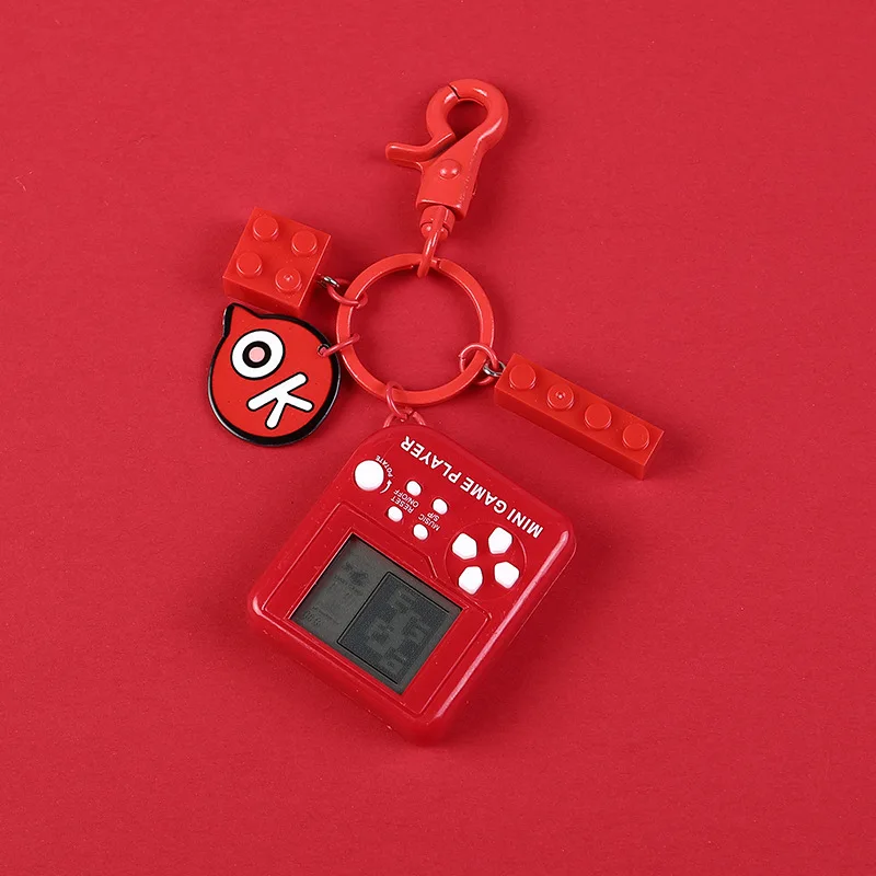 Мини классическая игровая консоль брелок Детская портативная ретро мини с