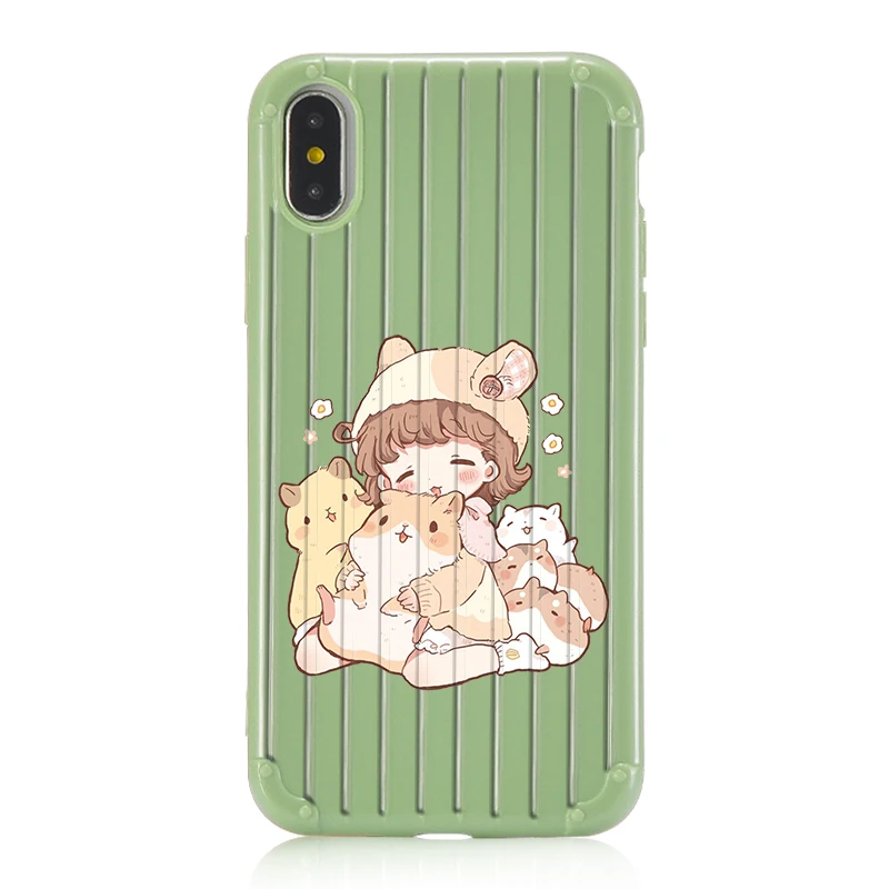 Cute Mini Princess Girls Phone Case For iPhone 11 Pro Max XR XS 7 SE 2020 Soft Colorful 8 Plus X | Мобильные телефоны и