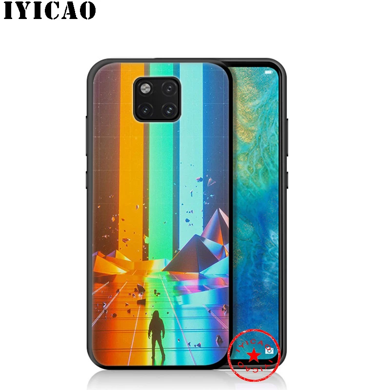 IYICAO нарисованные драконы мягкий чехол для huawei P30 P20 P10 P9 P8 P Smart Z Plus 2019 Lite Pro 2018 2017 2016