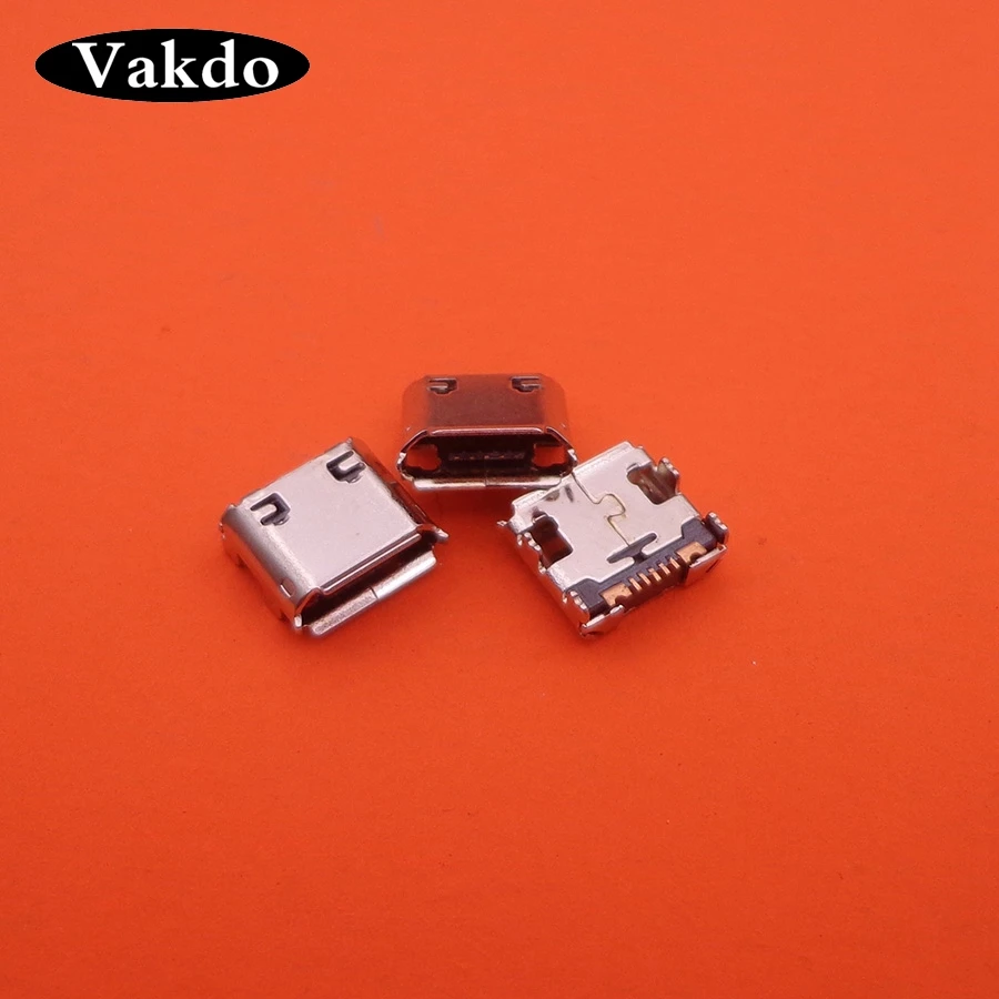 50 шт. micro usb разъем 7 контактов для Samsung c6752 C6712 S3350 S5570 мини зарядный порт док станции