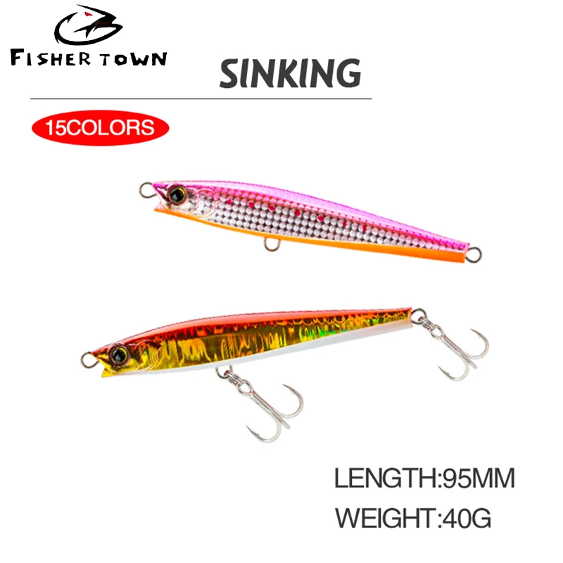 Рыболовная приманка для морской рыбалки длина 95 мм вес 40 г|Наживки рыбной ловли| |