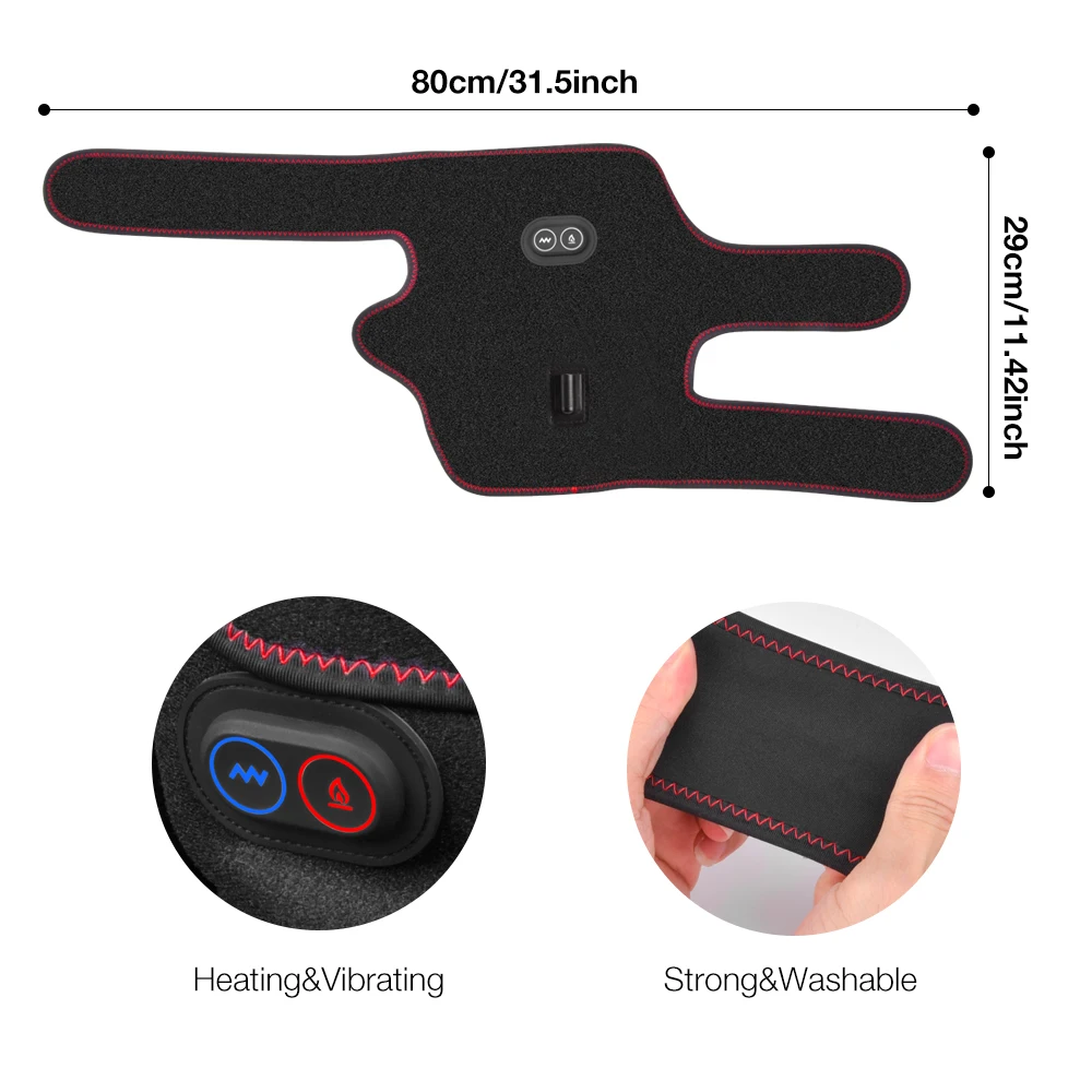 1 пара нагревательных наколенников массажер тепловой наколенник поддержка для