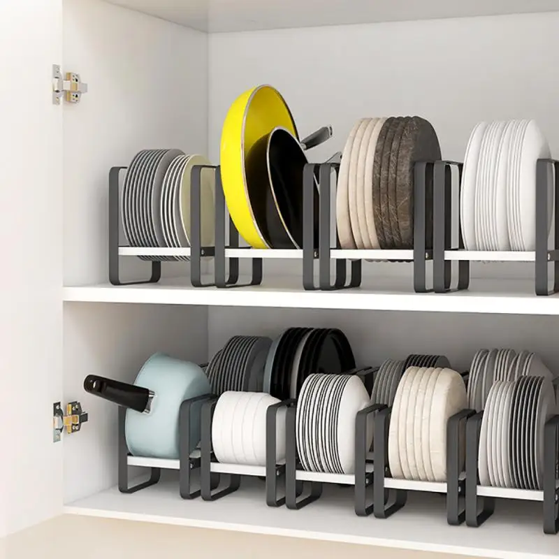 

S/L Kitchen Cabinet Storage Shelves Plates Dishes Chopping Board Storage Rack Multi Kitchen Closet Organizer Bowl Cup Holder