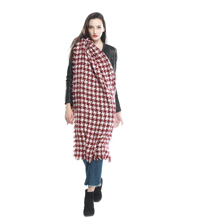 Ретро Тиба шарф для женщин осень и зима 2019 Классическая шаль мужчин шали шарфы| |