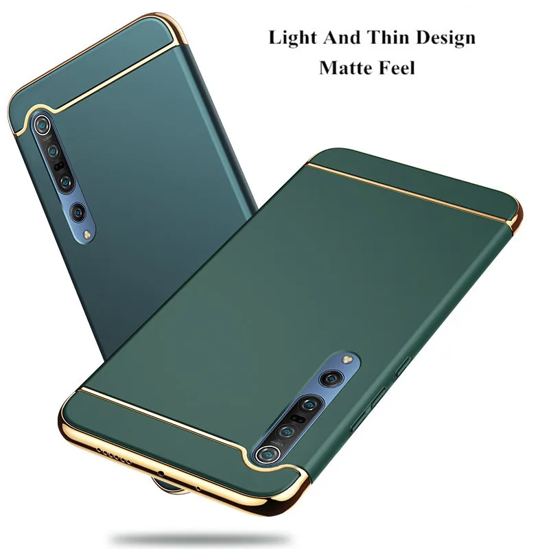 3 в 1 противоударный пластиковый твердый чехол с полной защитой 360 для Xiaomi Redmi Note 9