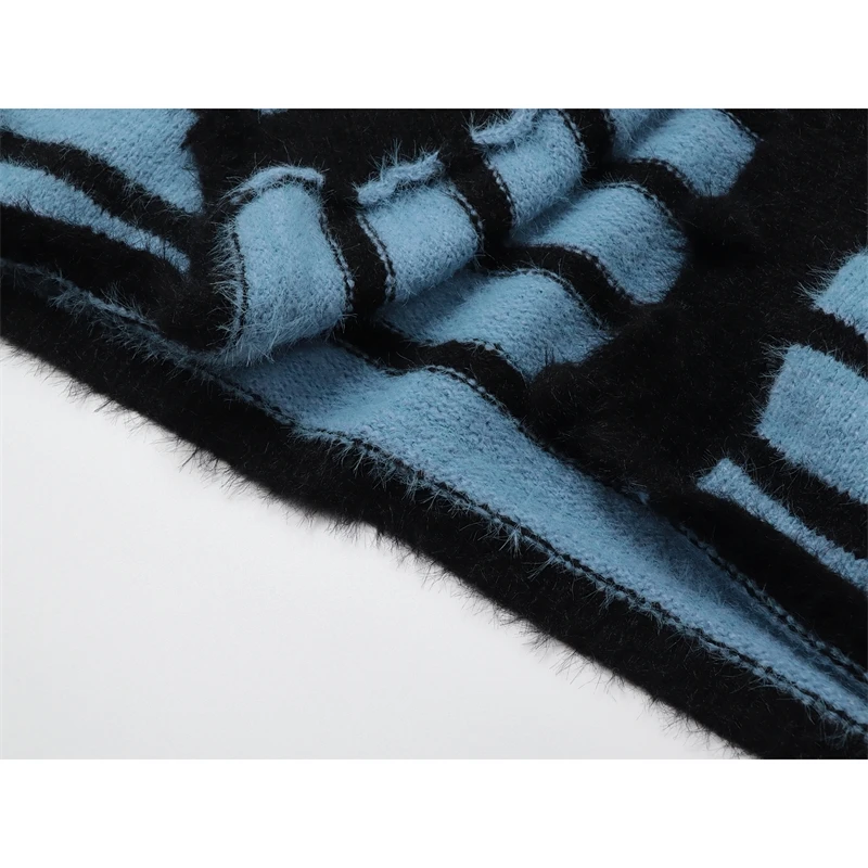 Женский трикотажный кардиган с V-образным вырезом длинным рукавом |