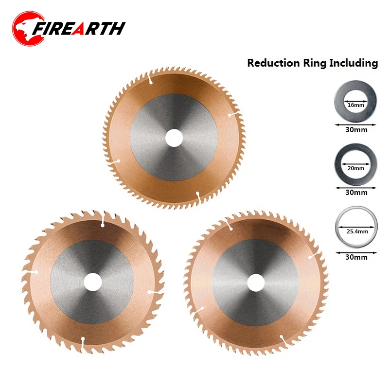 

CMCP 205x30mm TCT Wood Saw Blade 24T 40T 48T Carbide Circular Saw Blade Disc TiCN Coating Woodworking Cutting Tool