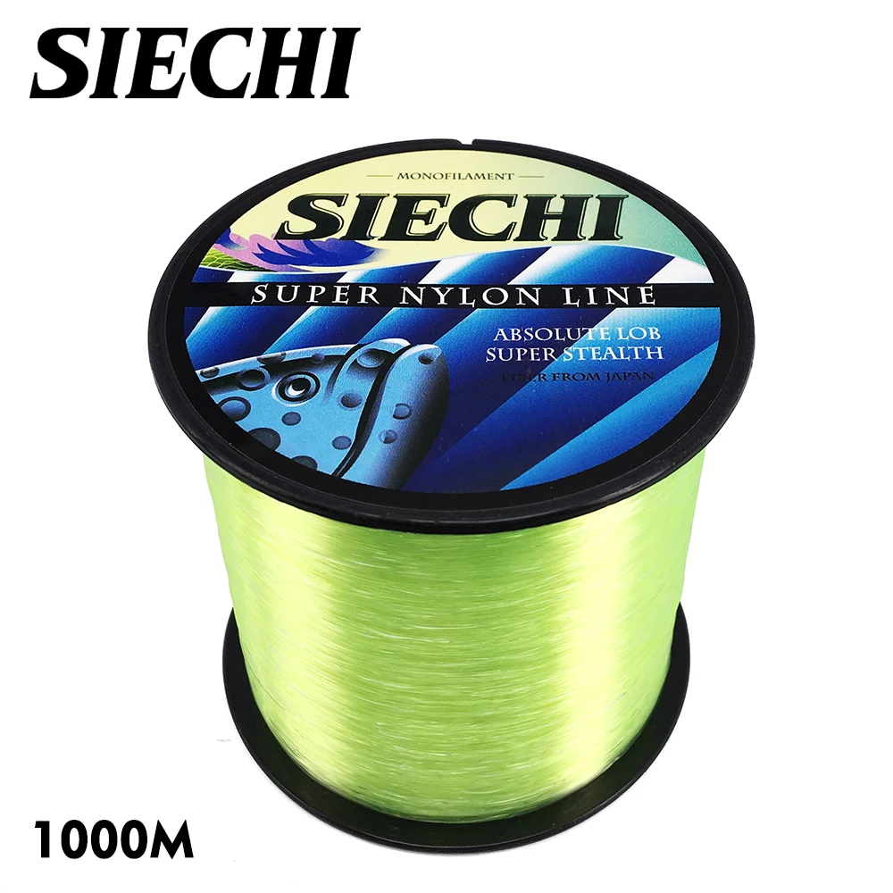 Лучшая нейлоновая рыболовная леска 1000 м SIECHI | Спорт и развлечения
