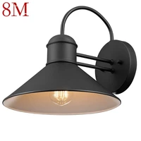 8m outdoor wall lamp classical led sconces lighting waterproof home for porch villa