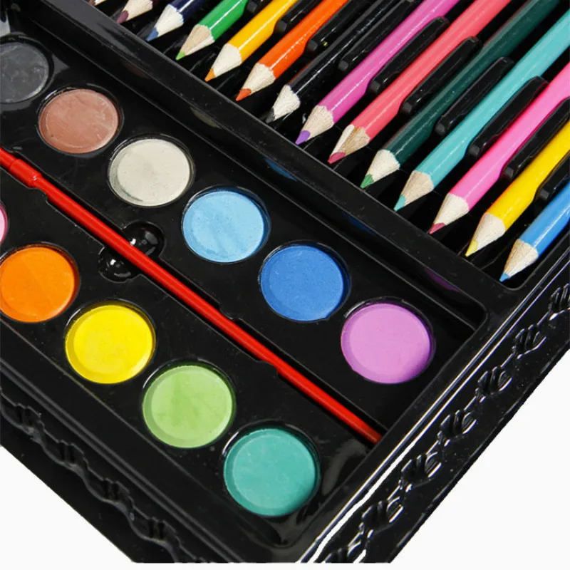 208 шт. набор кистей для рисования акварелью и маркерами детский инструменты детей