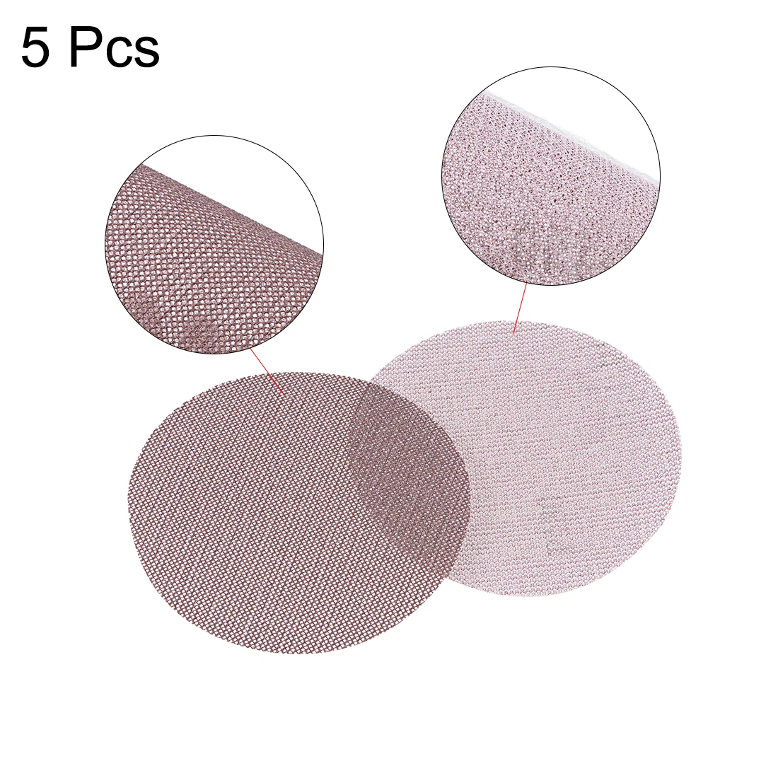 

uxcell Mesh Sanding Discs 6 Inch Hook and Loop Grip Disc 180 grit 5pcs