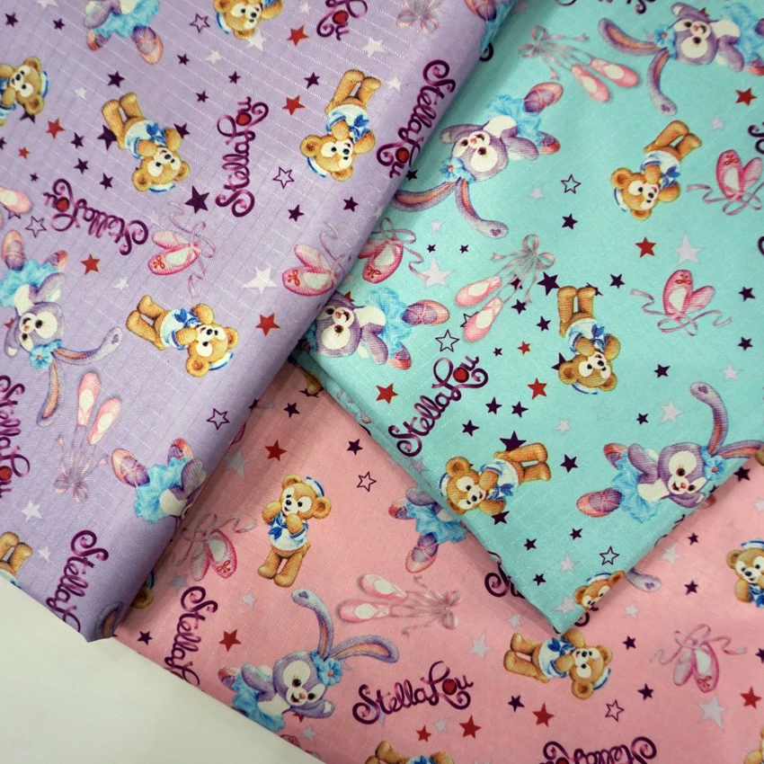 145cm*91cm PVC Nylon Duffy Stellalou Waterproof Fabric Patchwork Cloth Plastic tea table mat oil proof clear cloth | Дом и сад