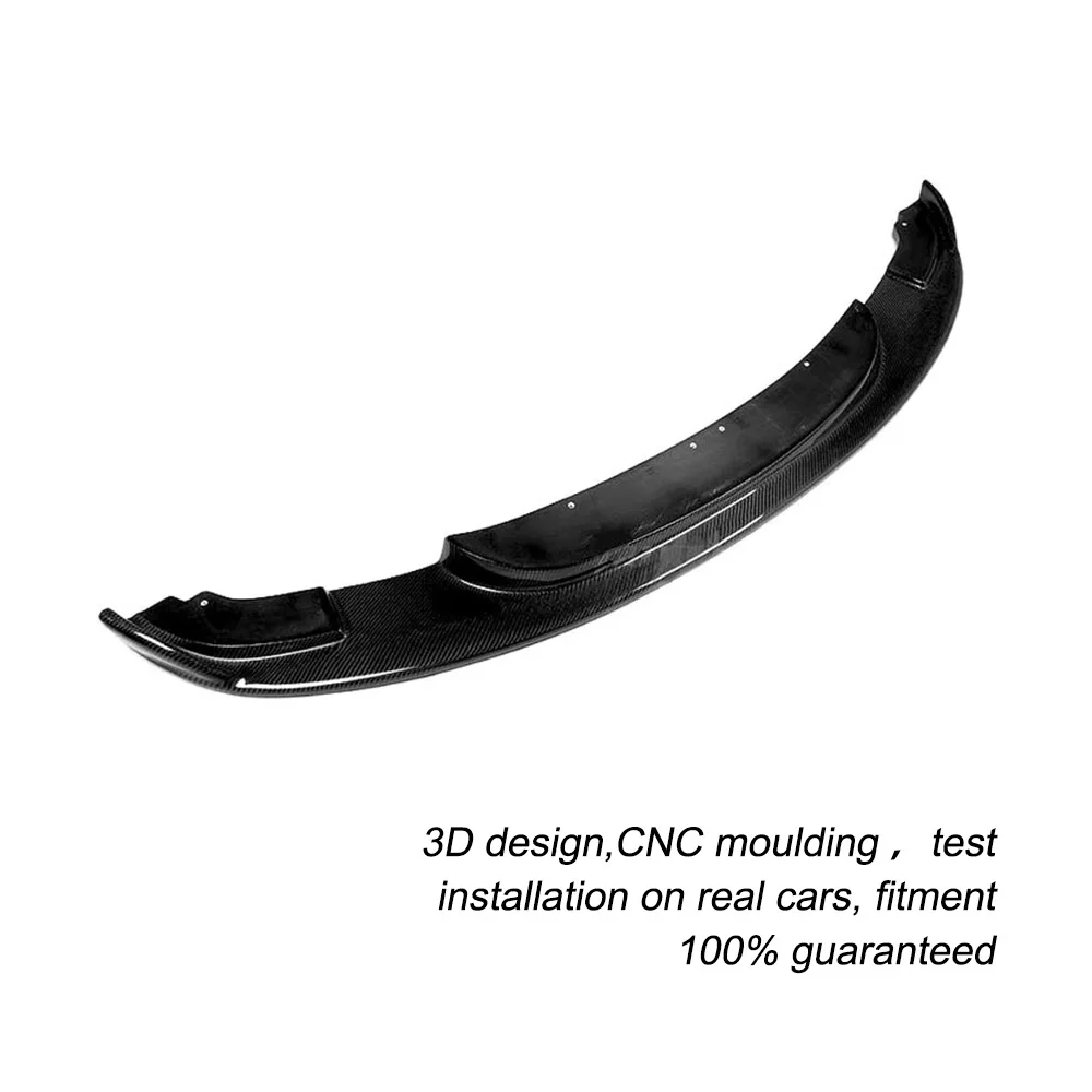 Комплекты для кузова диффузор губ переднего бампера из углеродного волокна BMW 3