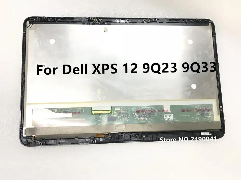 Для Dell XPS 12 9Q23 9Q33 ЖК экран lp125wf1 сенсорный дигитайзер FHD Замена 1920*1080P|ЖК-экран для