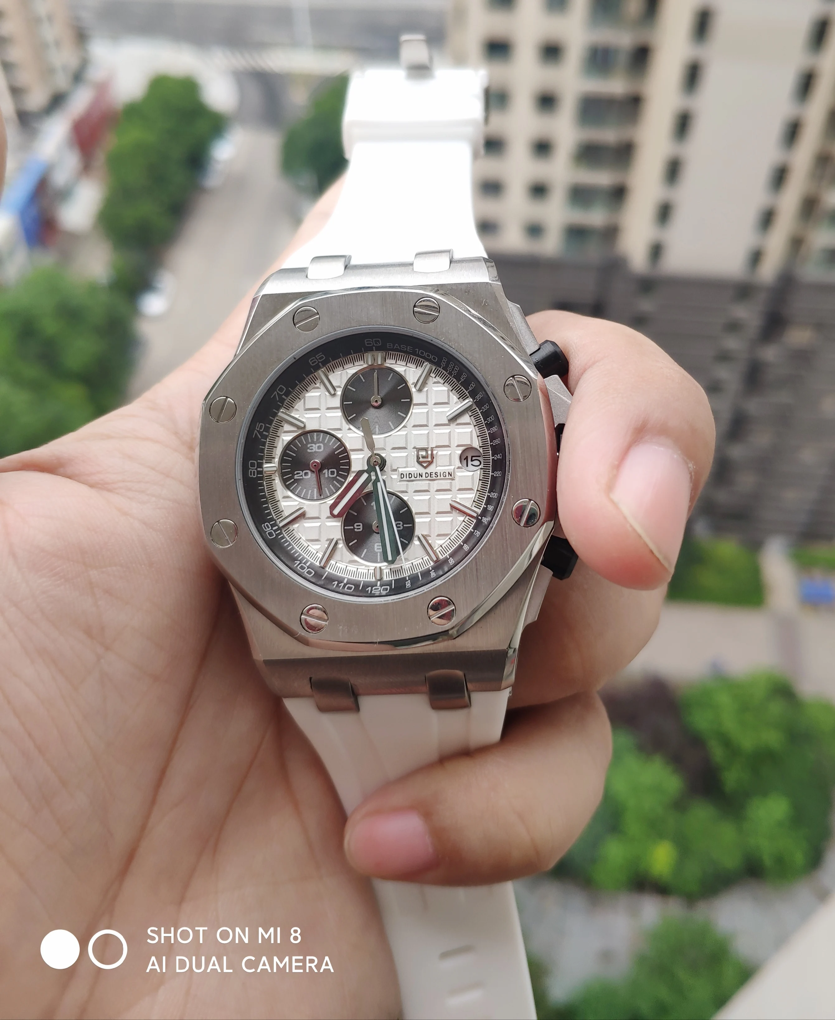 Часы наручные Didun Мужские кварцевые брендовые Роскошные деловые