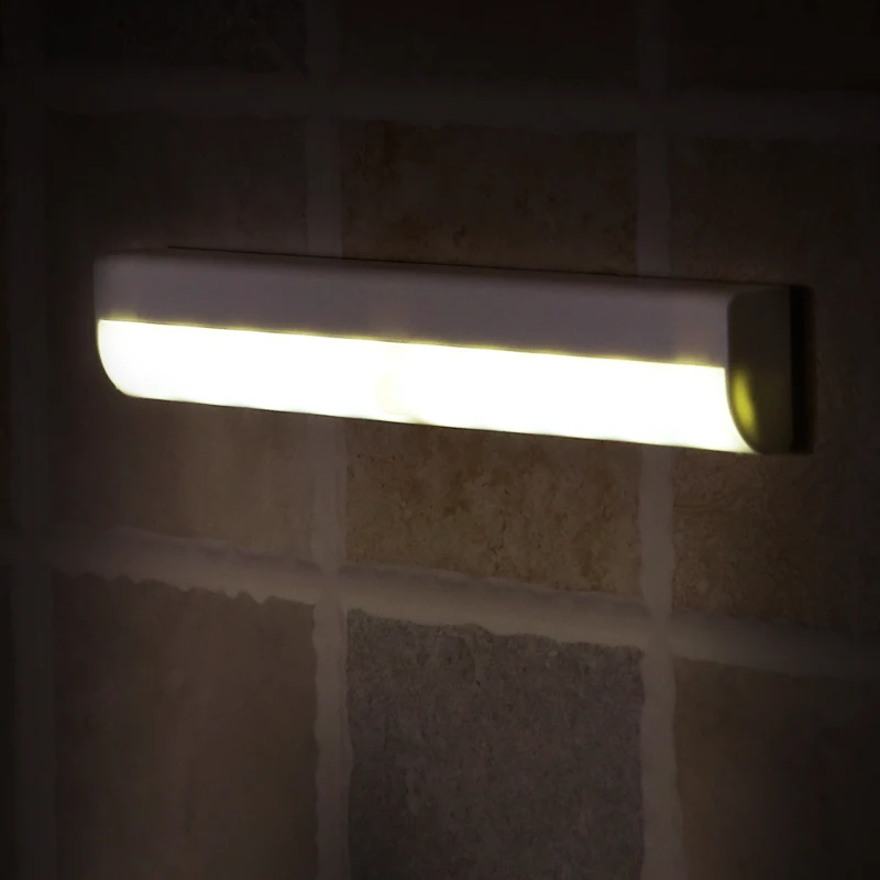 Светодиодный индукционный светильник с датчиком движения для туалета лампа на