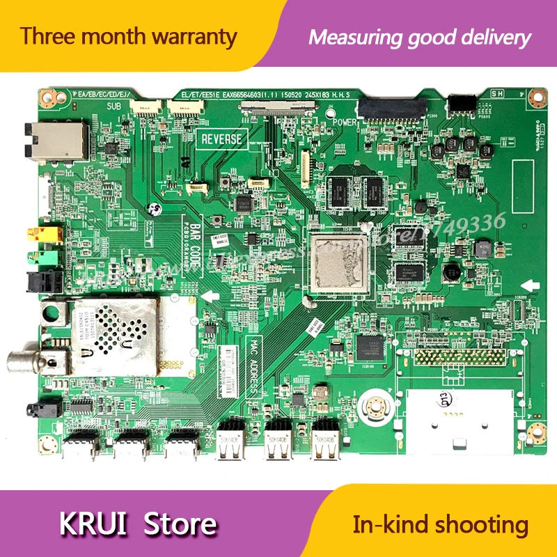 Материнская плата EAX66564603 для LG 55EG9100 CB рабочее LC550LUD хорошее тестирование гарантия