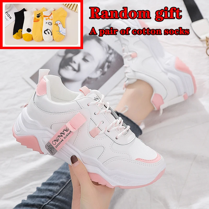 

Women Sneakers Ins Small White Shoes New Mesh Breathable Casual Shoes Female Students Light Sports Running Women's Shoe