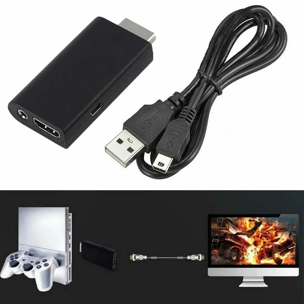Адаптер-преобразователь для Sony 2 PS2 в HDMI-совместимый адаптер аудио видео SONY PlayStation