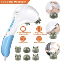 full body electric handheld massager wand back neck percussion vibrating machine