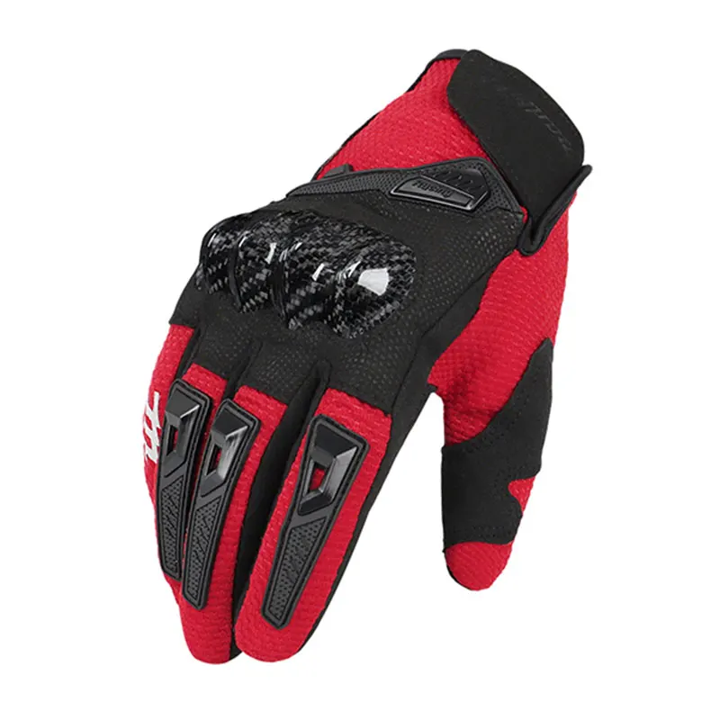 

Motorcycle Gloves Motorcross Carbon Fibre Motor Bike Racing Cycling Bike Gloves Motor Winter Summer Men Guantes Motos MAD66