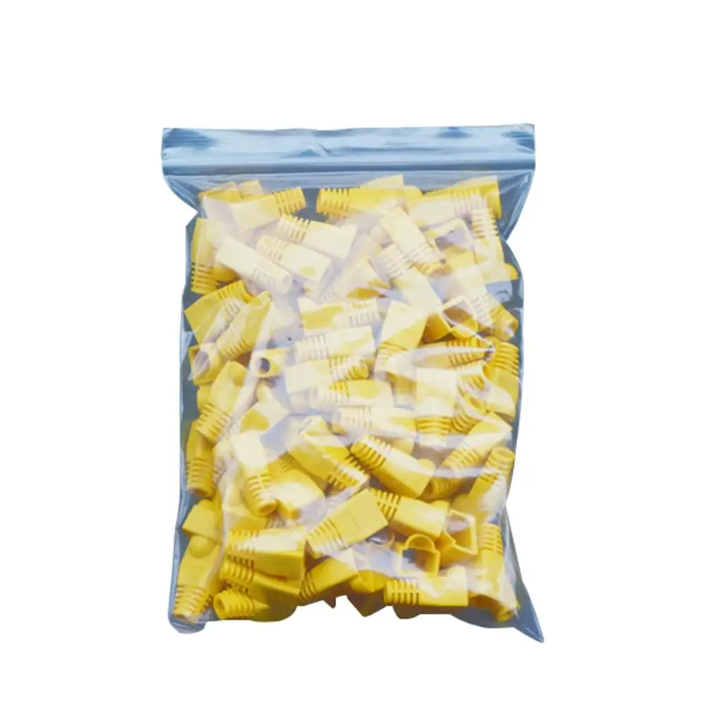 100 шт. пластиковые сетевые сапоги кабель Ethernet RJ45 защитная крышка s рукава