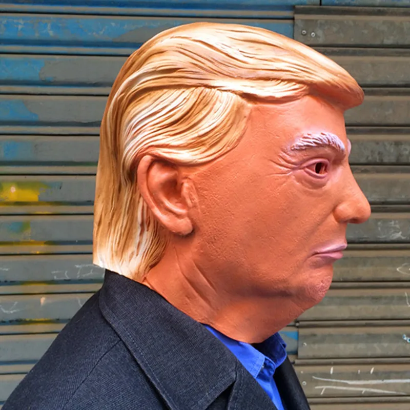Забавный реалистичный латекс знаменитостей Дональд Трамп путиная маска