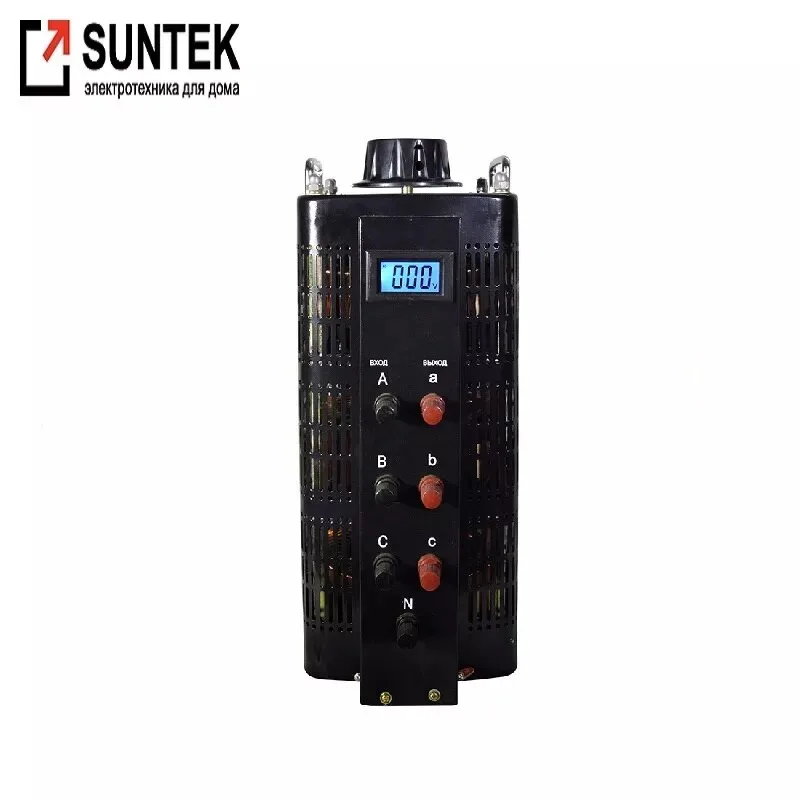 Трехфазный автотрансформатор ЛАТР SUNTEK 6000 ВА (8А) | Обустройство дома