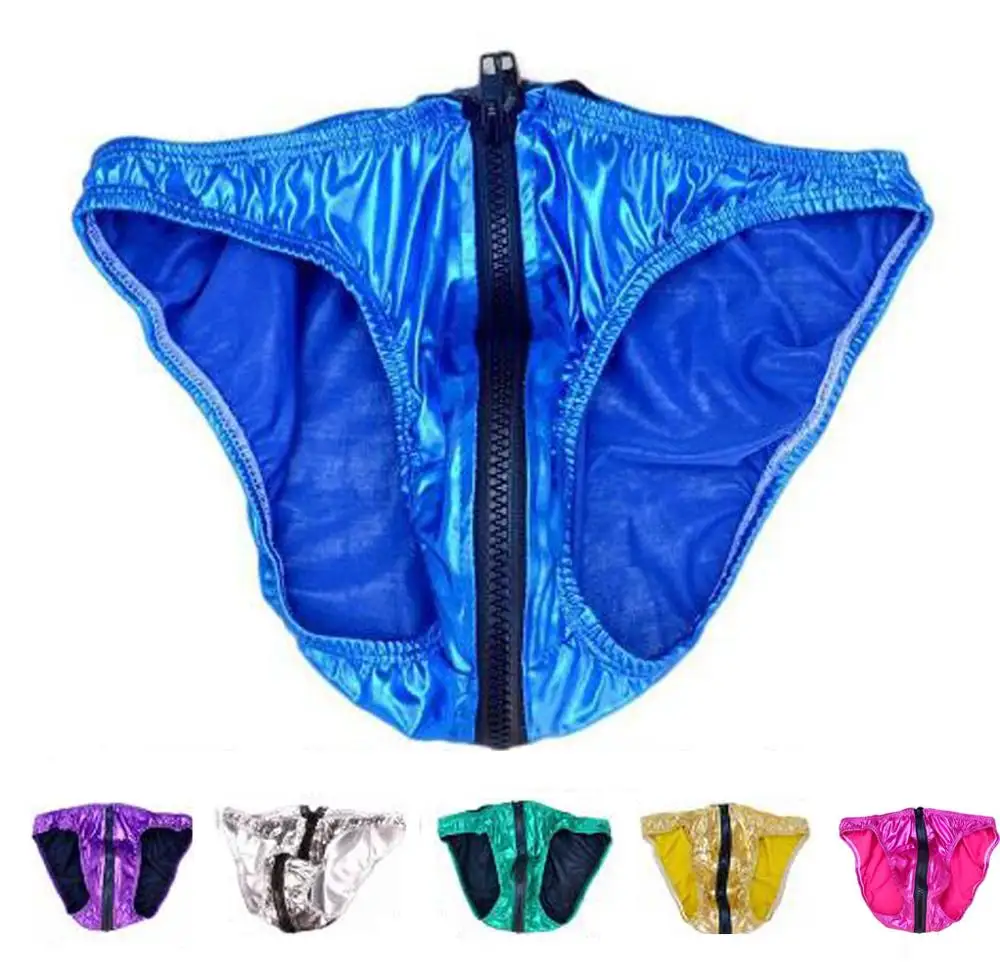 Мужское нижнее белье из ПУ кожи с заниженной талией сексуальные мужские трусы