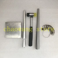 steel benching block jeweler rubber hammer ring sizer kit