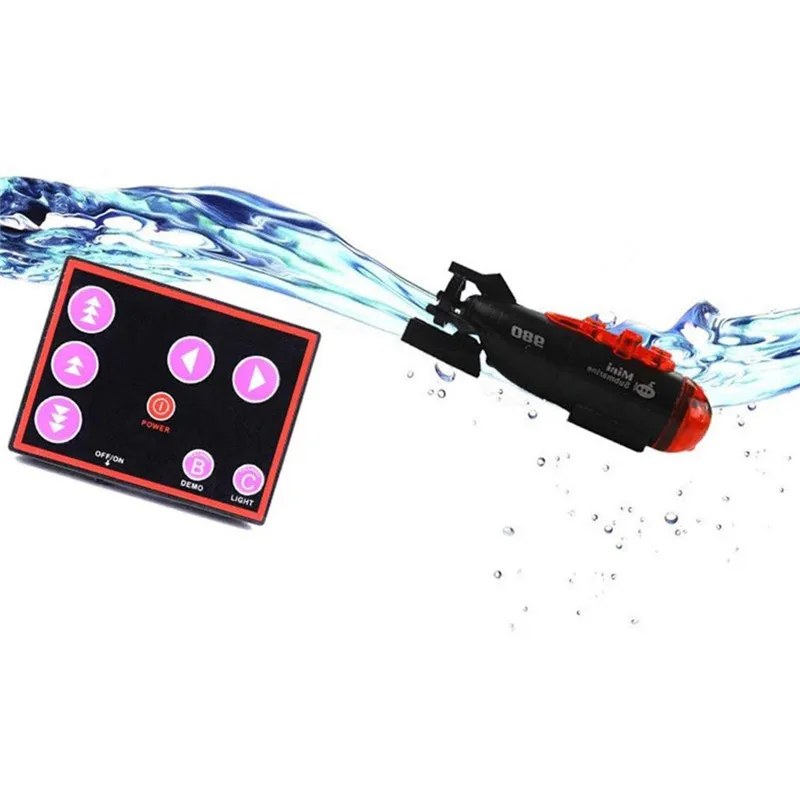 Мини подводная лодка с дистанционным управлением погружение на воду миска для