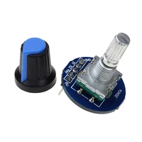 new rotary encoder module for arduino brick sensor development round audio rotating potentiometer knob cap ec11