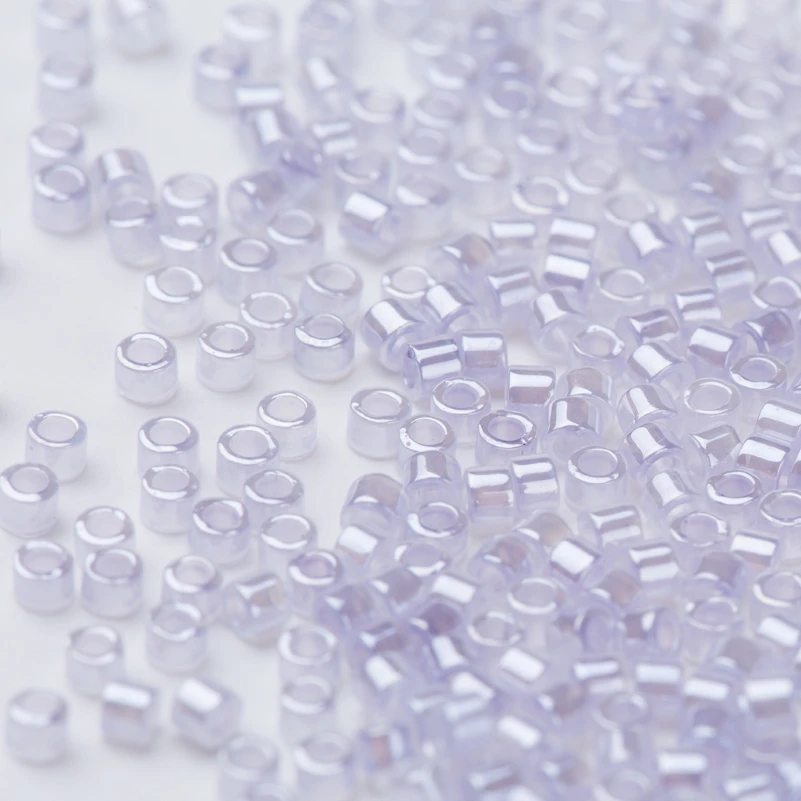 miyuki-DB241 Тайдиан Miyuki Delica Seed Bead 11/0 для Broderie De Perles Francaises непрозрачный белый DB200 1,6x1,3 мм около 1000 штук - Цвет: miyuki-DB241