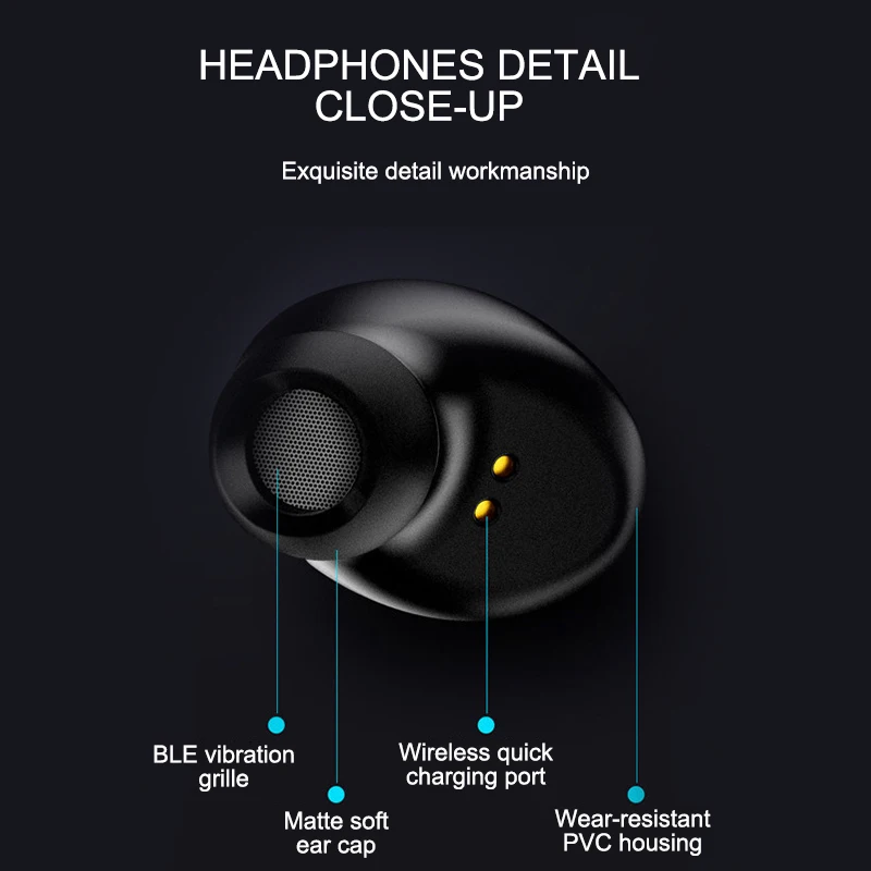 X9S TWS Наушники Беспроводные Bluetooth 5 0 стерео Бас водонепроницаемые вкладыши